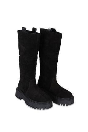 بوت / نیم بوت رنگی زنانه پاشنه پر BLU - کد 898558307