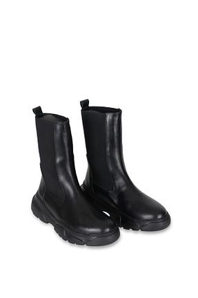 بوت / نیم بوت رنگی زنانه پاشنه پر BLU - کد 898558890