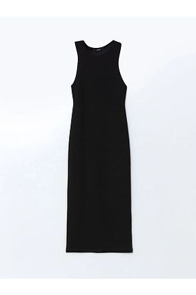 لباس مشکی زنانه بافت LC Waikiki - کد 898554317