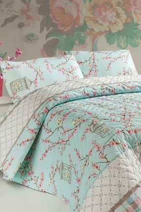 روتختی دونفره فیروزه ای 200 x 220 Eponj Home - کد 586801