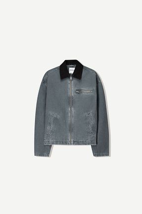 کت مشکی مردانه Relaxed Bershka - کد 898563408