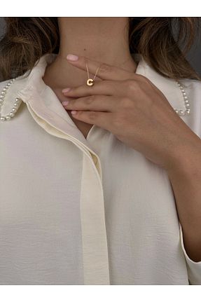 گردنبند طلا طلائی زنانه 14 عیار Güzide Kuyumcu - کد 899190069