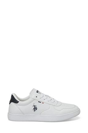 کفش اسنیکر سفید مردانه بند دار U.S. Polo Assn. - کد 898582349