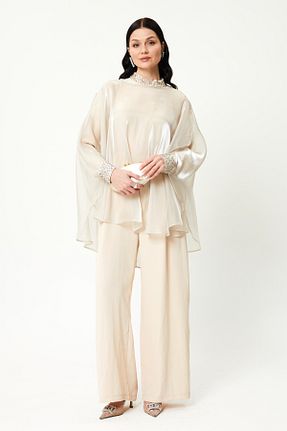 سرهمی حجاب طوسی زنانه رگولار Jupe - کد 898582851