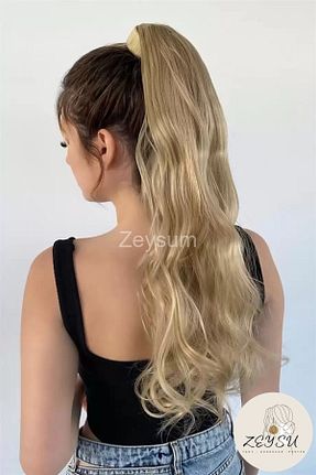 کلاه گیس زرد زنانه Zeysum - کد 871326719