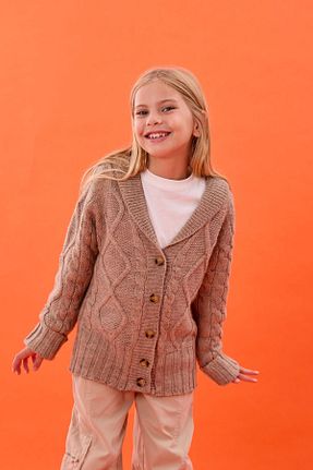 رویه قهوه ای بچه گانه اکریلیک - پلی استر Nisrakids - کد 858960045