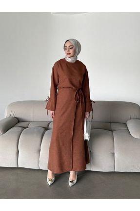 ست بالاتنه و پائین تنه حجاب رنگی زنانه 3/4 Boy ENSA TESETTUR - کد 898604029