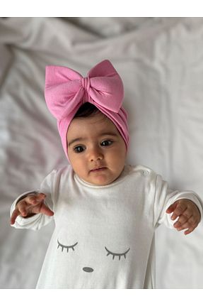 باندانا صورتی پنبه ای Minizade - کد 891706495
