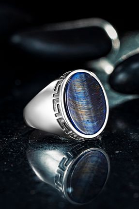 انگشتر نقره رنگی مردانه 925 عیار Ring Of The King - کد 897653557