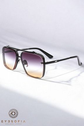 عینک آفتابی مشکی زنانه UV400 Eyesofia - کد 849317234