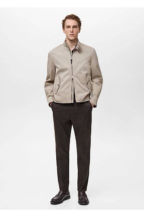 کت طوسی مردانه رگولار MANGO Man - کد 898627207