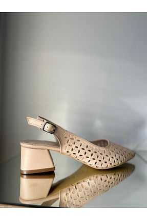 بابت بژ زنانه چرم مصنوعی Sade Shoes - کد 898643910