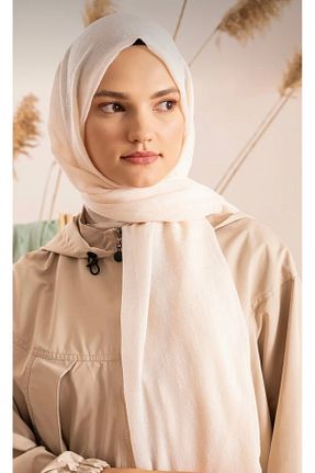 شال قهوه ای زنانه پنبه پلی استر Aknur Moda - کد 898651924