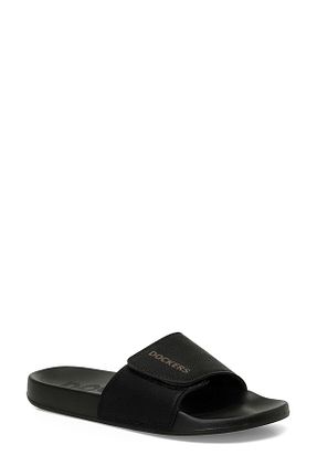 دمپائی مشکی مردانه پاشنه تخت Dockers - کد 898281702