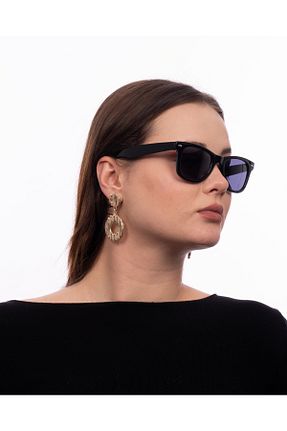 عینک آفتابی مشکی زنانه UV400 GlimmerGroove - کد 830232105