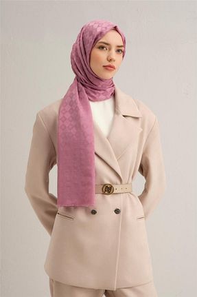 شال بنفش زنانه ابریشم Armine - کد 895767356