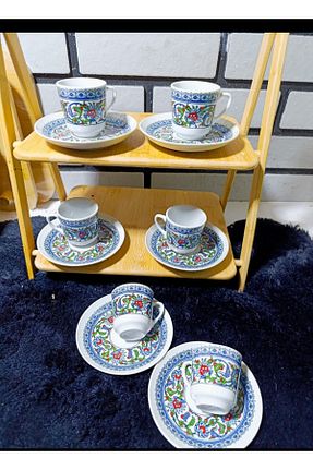 فنجان قهوه رنگی 6 نفره Lavin - کد 34144267