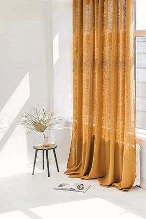 پرده زمینه رنگی کتان miyolin - کد 898706950
