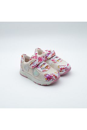 کفش بیرون سفید بچه گانه پارچه ای Arçın Shoes - کد 898829816