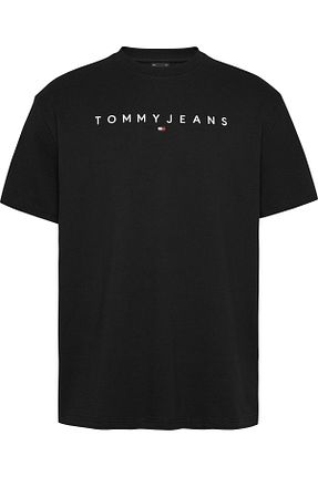 تیشرت مشکی مردانه یقه دوچرخه Tommy Hilfiger - کد 898825156