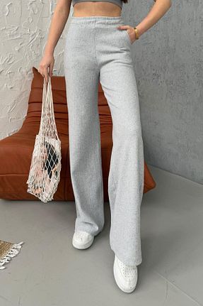 شلوار کرمگن طوسی زنانه رگولار COMEOR - کد 898827027