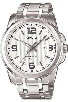 ساعت مچی سفید مردانه 44 میلی متر Casio - کد 1059994