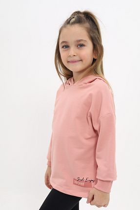 سوئیشرت صورتی بچه گانه چاپی Toontoy - کد 833494709