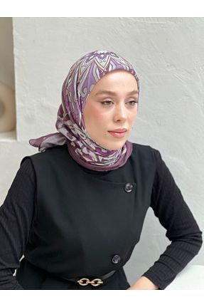 روسری رنگی پنبه ای Modakaşmir - کد 898862038