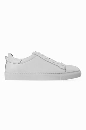 کفش کژوال سفید مردانه چرم خالص LAL SHOES & BAGS - کد 898896324