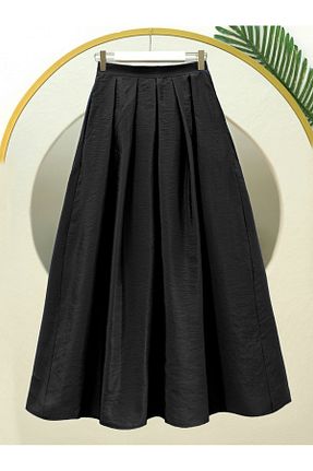 دامن حجاب مشکی زنانه بافتنی HİJABAYA - کد 898895795