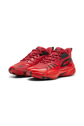 کفش بسکتبال قرمز زنانه پارچه ای Puma - کد 798756783
