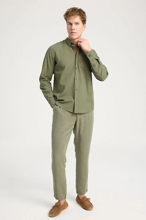 پیراهن خاکی مردانه رگولار Wrangler - کد 834855267