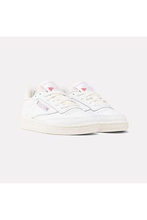 کفش اسنیکر طوسی زنانه چرم اصل Reebok - کد 830008587