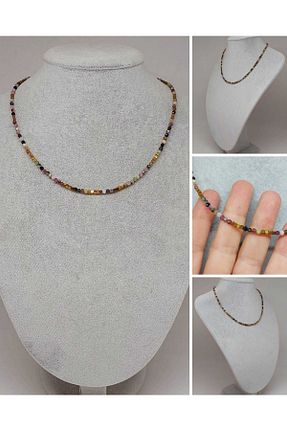 گردنبند جواهر رنگی زنانه Yasamtohumu - کد 898917286