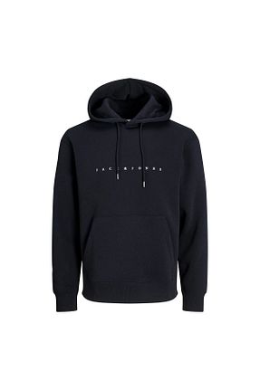 سوئیشرت مشکی مردانه ساده Jack & Jones - کد 755491285
