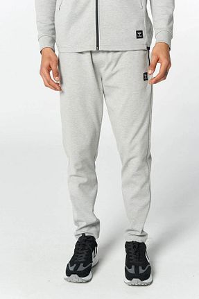 شلوار کرمگن طوسی مردانه پاچه تنگ hummel - کد 765772357