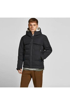 کاپشن مشکی مردانه پلی استر Jack & Jones - کد 372173740