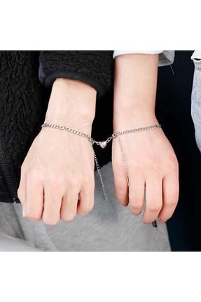 دستبند جواهر طوسی زنانه فلزی ABLENZED - کد 898958129