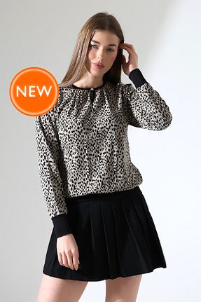 بلوز حجاب رنگی زنانه رگولار Şiir - کد 898985659