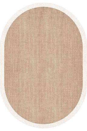 کناره بژ پلی استر Hevia Home - کد 824165545