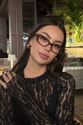 عینک محافظ نور آبی قهوه ای زنانه 52 COOLANDBETTER - کد 899048221