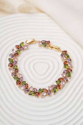دستبند استیل (فولاد) رنگی زنانه استیل (فولاد) Finesa Jewelry - کد 933581748