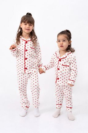 ست لباس راحتی سفید بچه گانه طرح دار Sparrow Laurel - کد 845781343