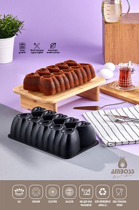 قالب کیک و فر مشکی ریخته گری Amboss - کد 294083670
