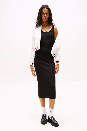 لباس رنگی زنانه بافتنی Tommy Hilfiger - کد 899086007