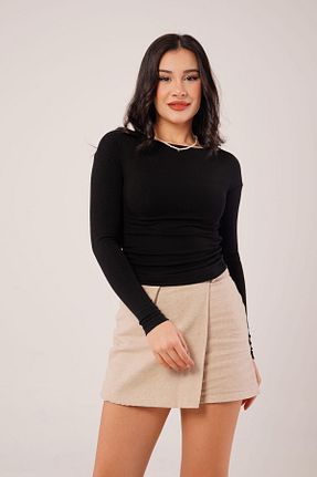 بلوز مشکی زنانه ساده Hipo Trend - کد 899094923