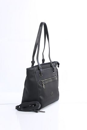 کیف دوشی مشکی زنانه چرم مصنوعی Nas Bag - کد 899093505