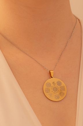 گردنبند استیل ( فولاد ) زرد استیل (فولاد) OSMANLI GÜMÜŞ - کد 893771238