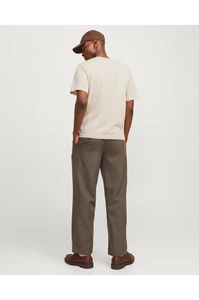 تیشرت بژ مردانه رگولار Jack & Jones - کد 899094363