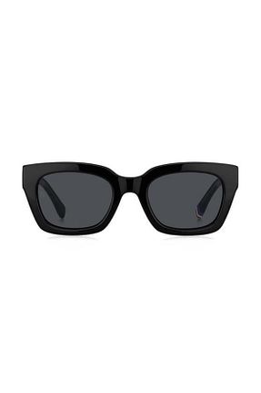 عینک آفتابی مشکی زنانه UV400 Tommy Hilfiger - کد 810548879